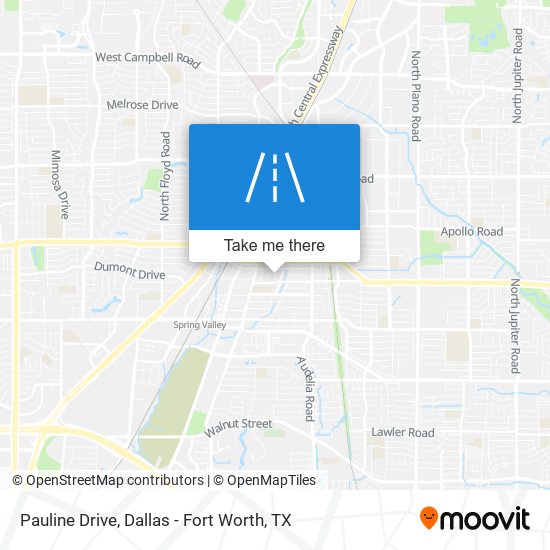 Mapa de Pauline Drive