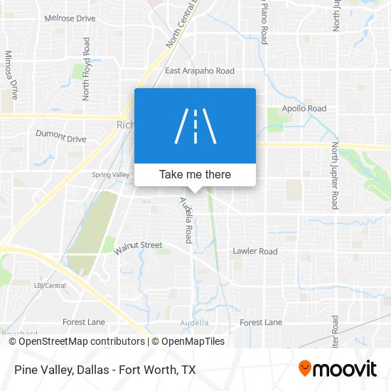 Pine Valley map