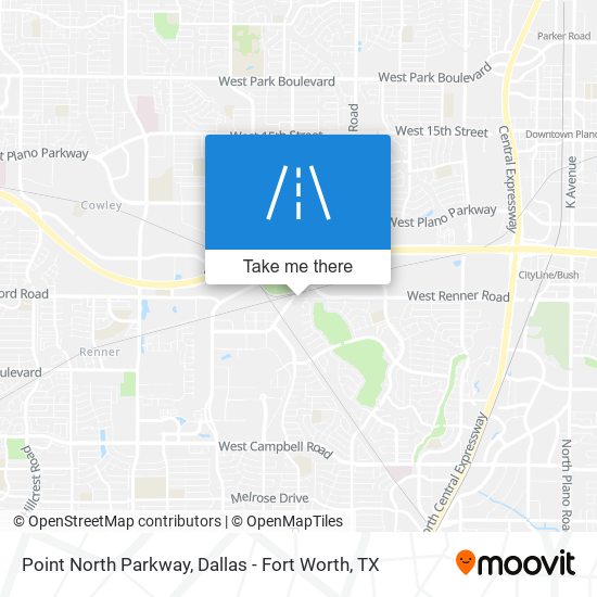 Mapa de Point North Parkway