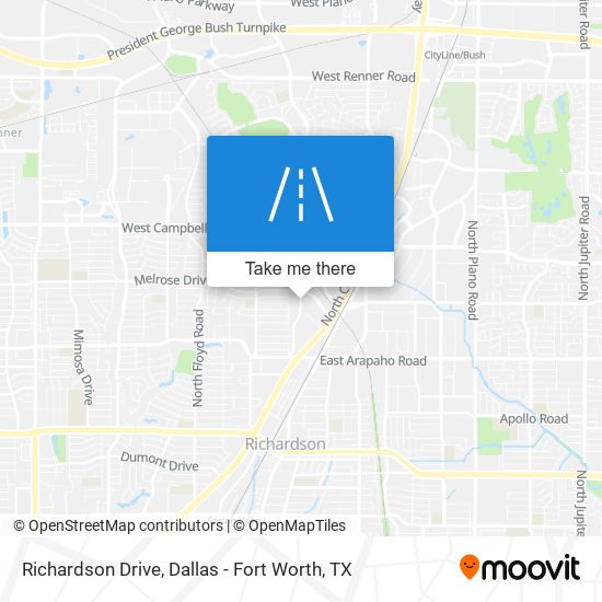 Richardson Drive map