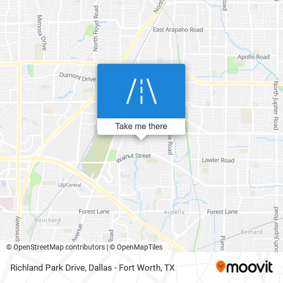 Richland Park Drive map