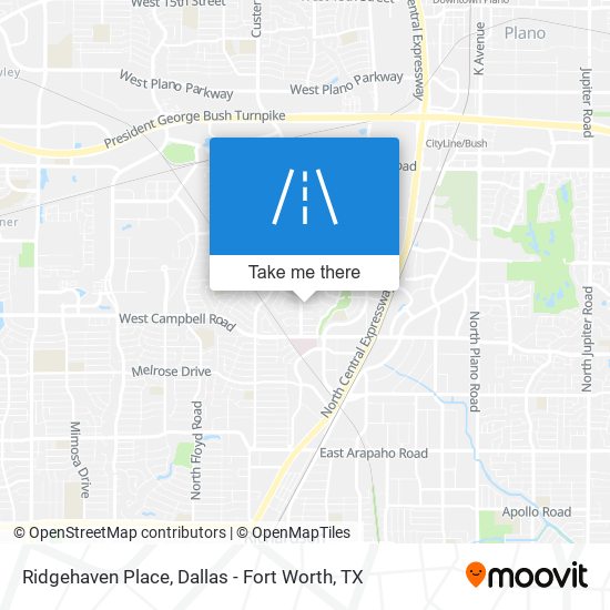 Mapa de Ridgehaven Place