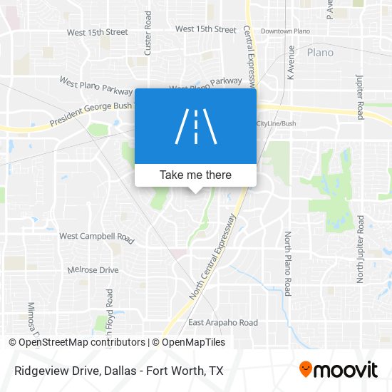 Ridgeview Drive map
