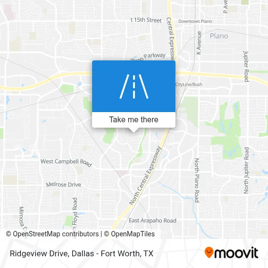 Ridgeview Drive map