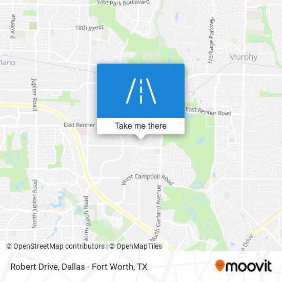Robert Drive map