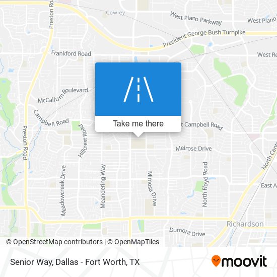 Mapa de Senior Way