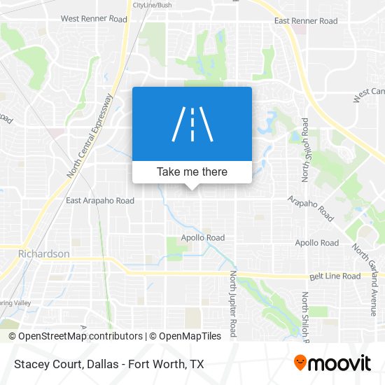 Stacey Court map
