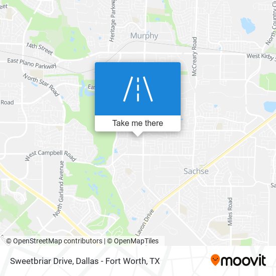 Sweetbriar Drive map