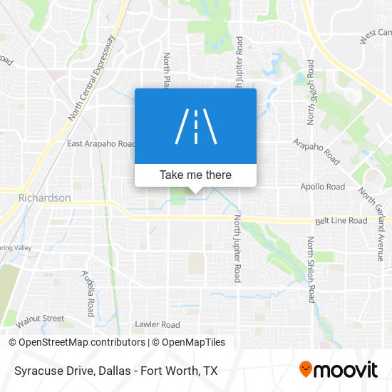 Syracuse Drive map