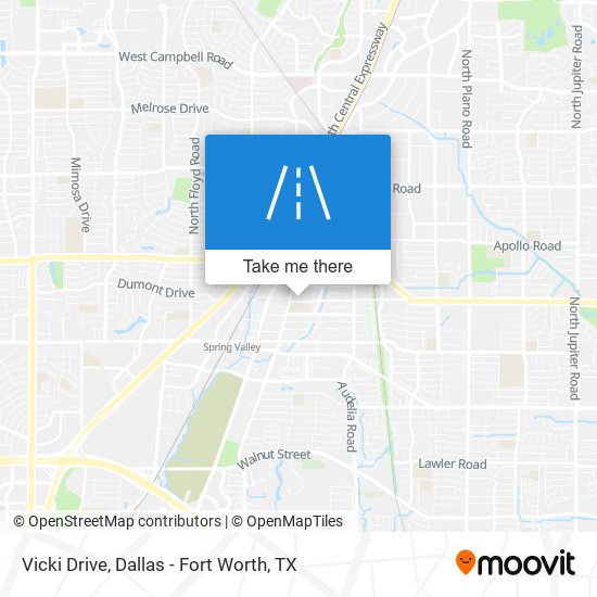 Vicki Drive map