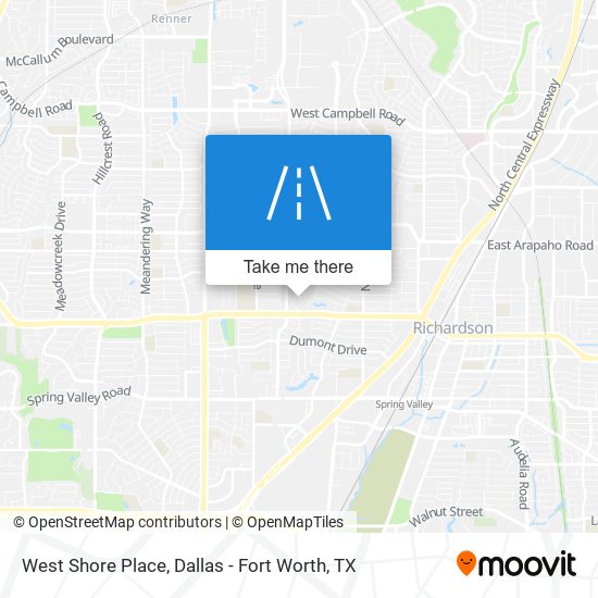 West Shore Place map