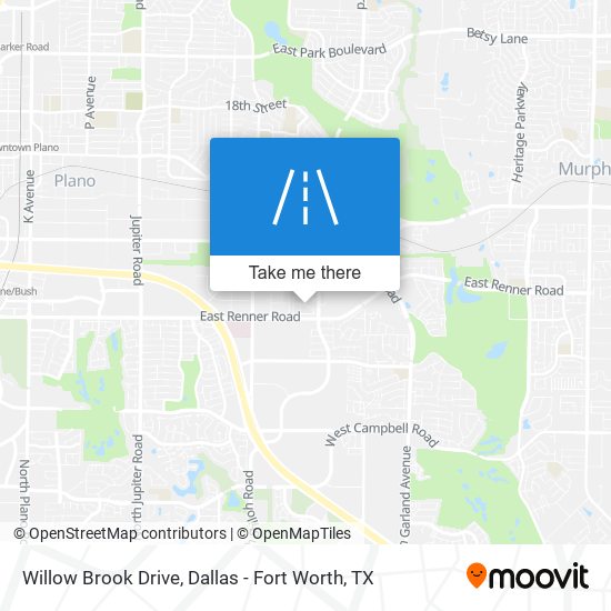 Mapa de Willow Brook Drive