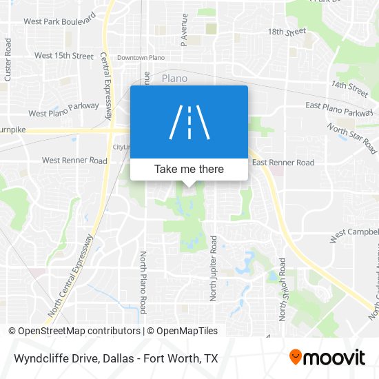 Wyndcliffe Drive map