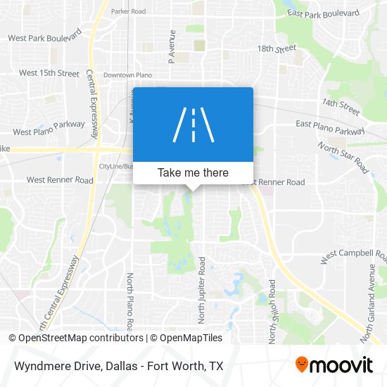 Wyndmere Drive map