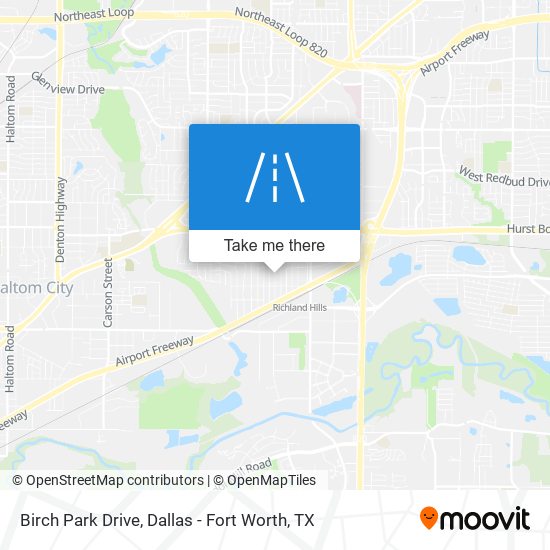 Birch Park Drive map