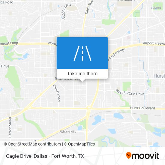 Cagle Drive map