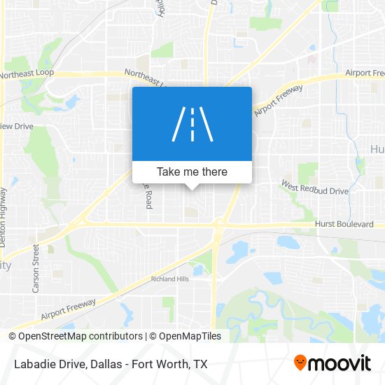 Mapa de Labadie Drive