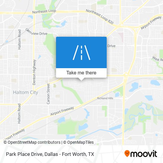 Park Place Drive map