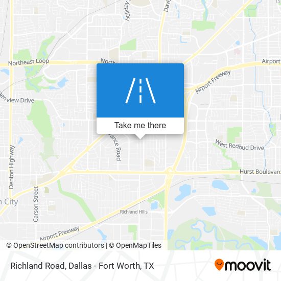 Richland Road map