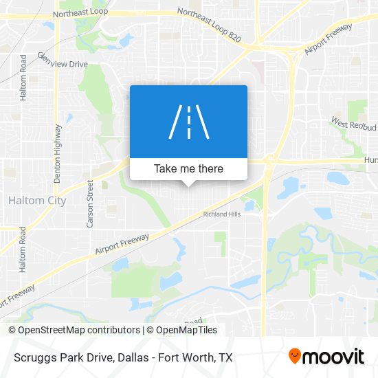 Mapa de Scruggs Park Drive