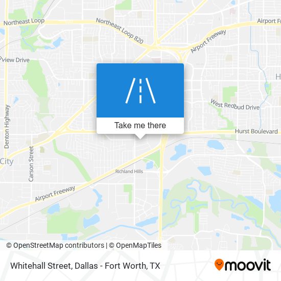 Whitehall Street map