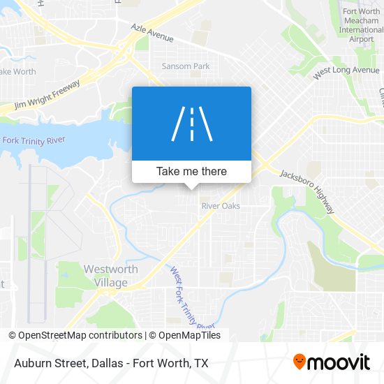 Mapa de Auburn Street