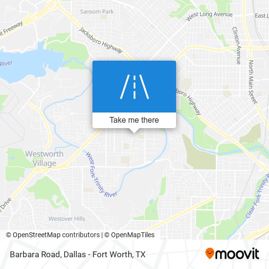 Barbara Road map