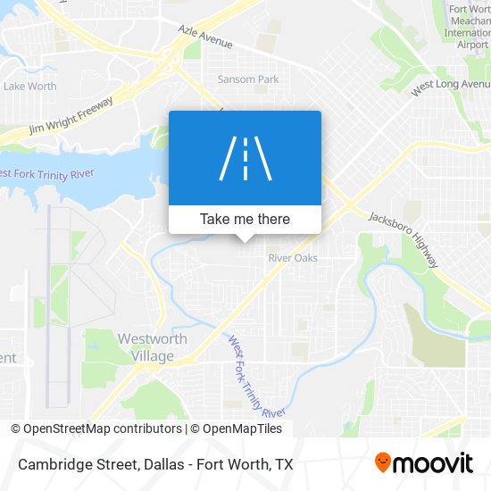 Mapa de Cambridge Street