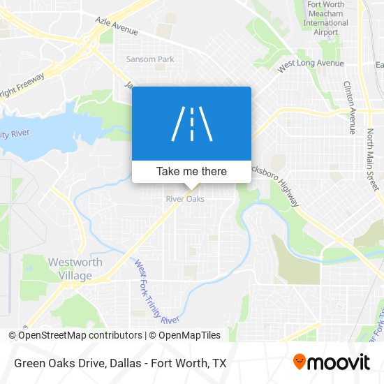 Green Oaks Drive map