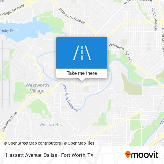 Mapa de Hassett Avenue