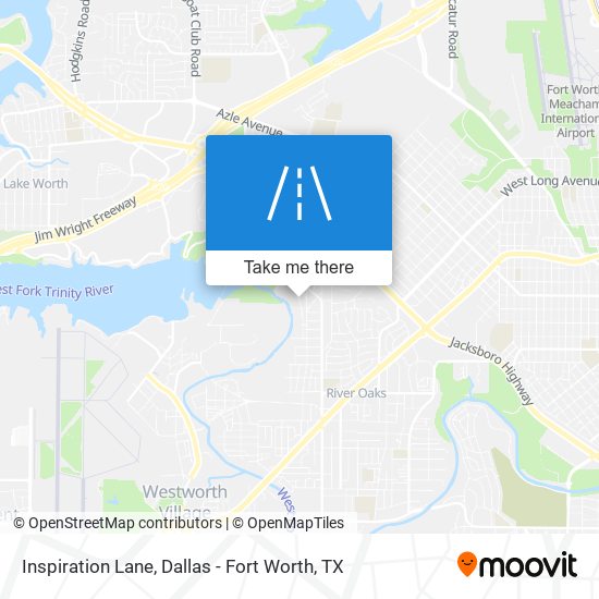 Inspiration Lane map