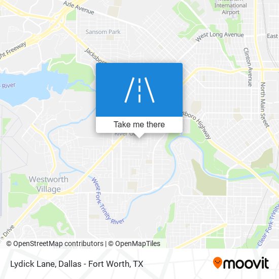 Lydick Lane map