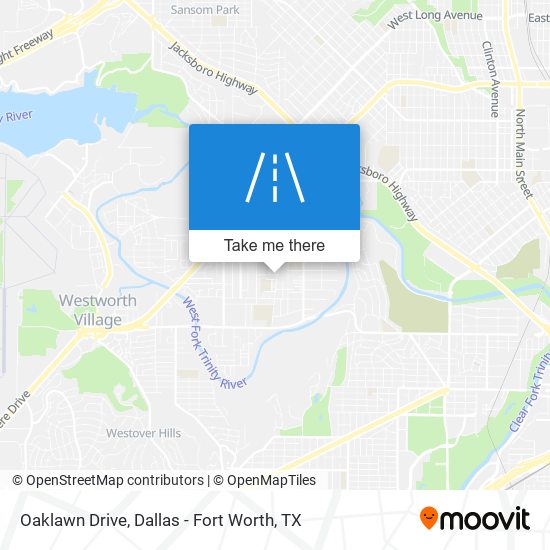 Mapa de Oaklawn Drive