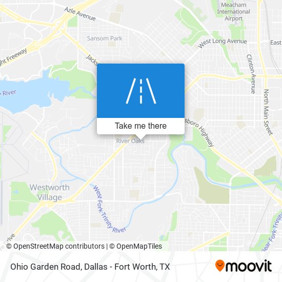 Ohio Garden Road map
