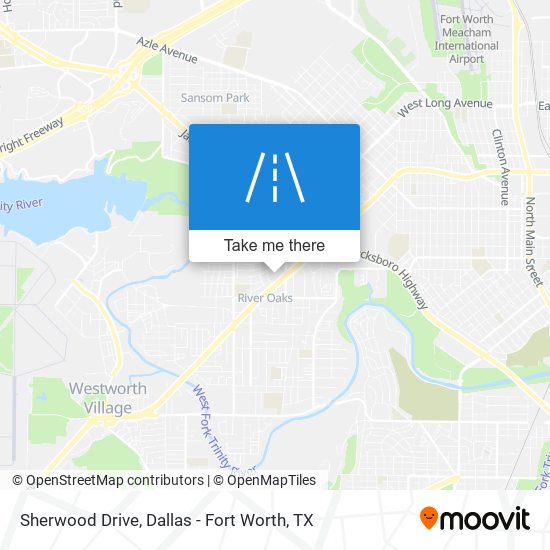 Sherwood Drive map