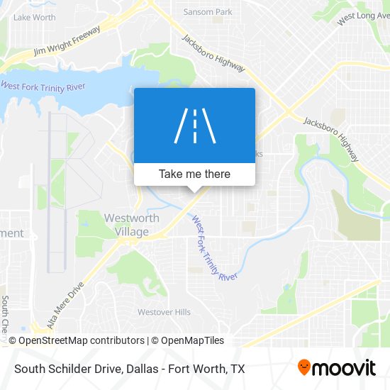 Mapa de South Schilder Drive