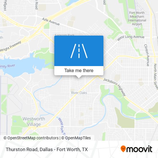 Thurston Road map