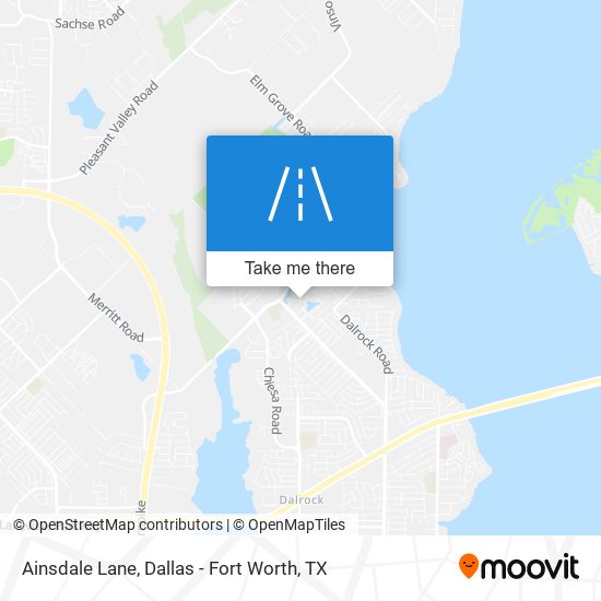 Mapa de Ainsdale Lane