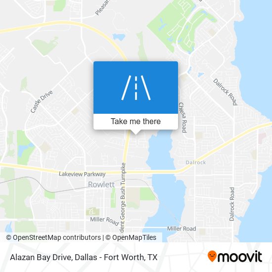 Mapa de Alazan Bay Drive