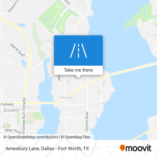 Mapa de Amesbury Lane