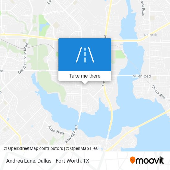 Andrea Lane map