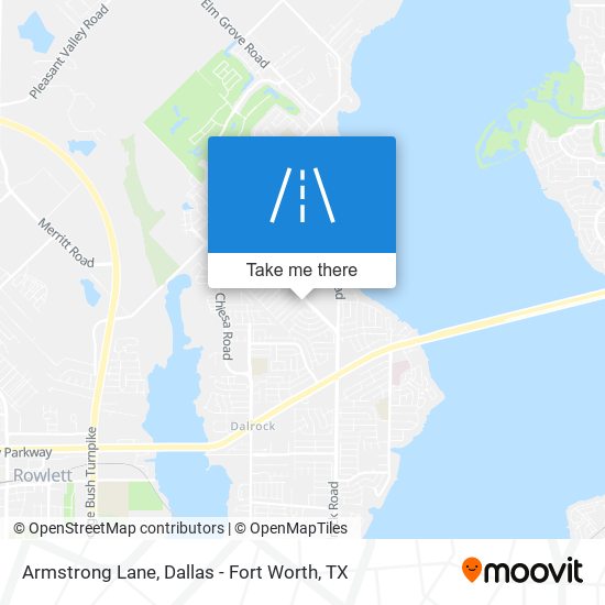 Armstrong Lane map