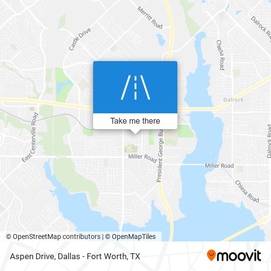 Aspen Drive map