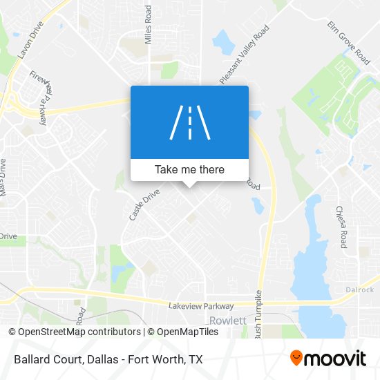 Mapa de Ballard Court