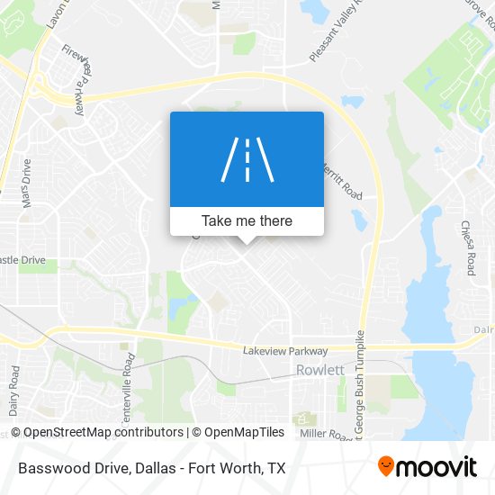 Mapa de Basswood Drive