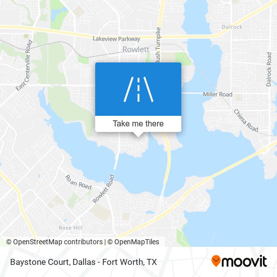 Mapa de Baystone Court