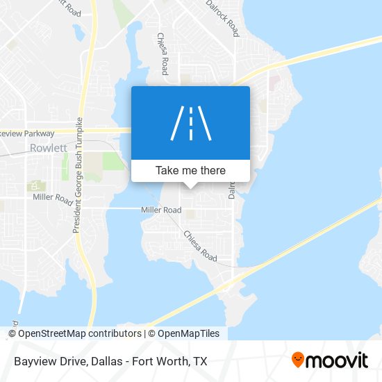 Bayview Drive map