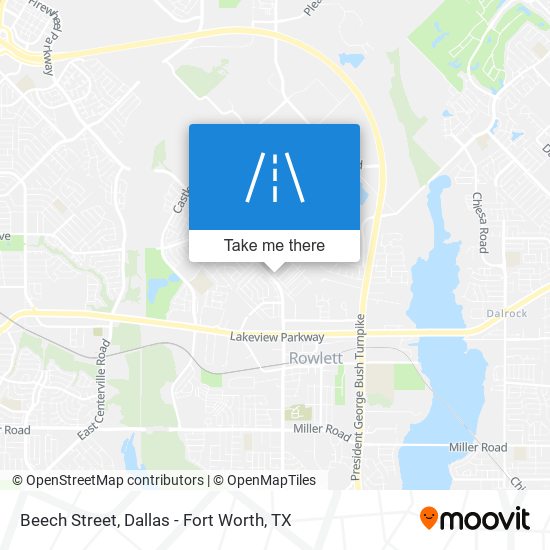 Beech Street map