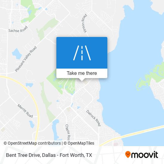 Bent Tree Drive map