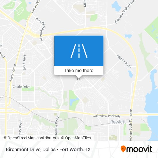 Mapa de Birchmont Drive